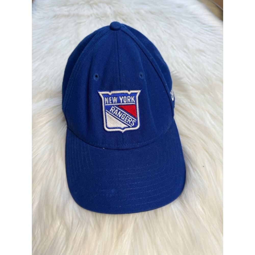 New York Rangers Blue Logo New Era Hat